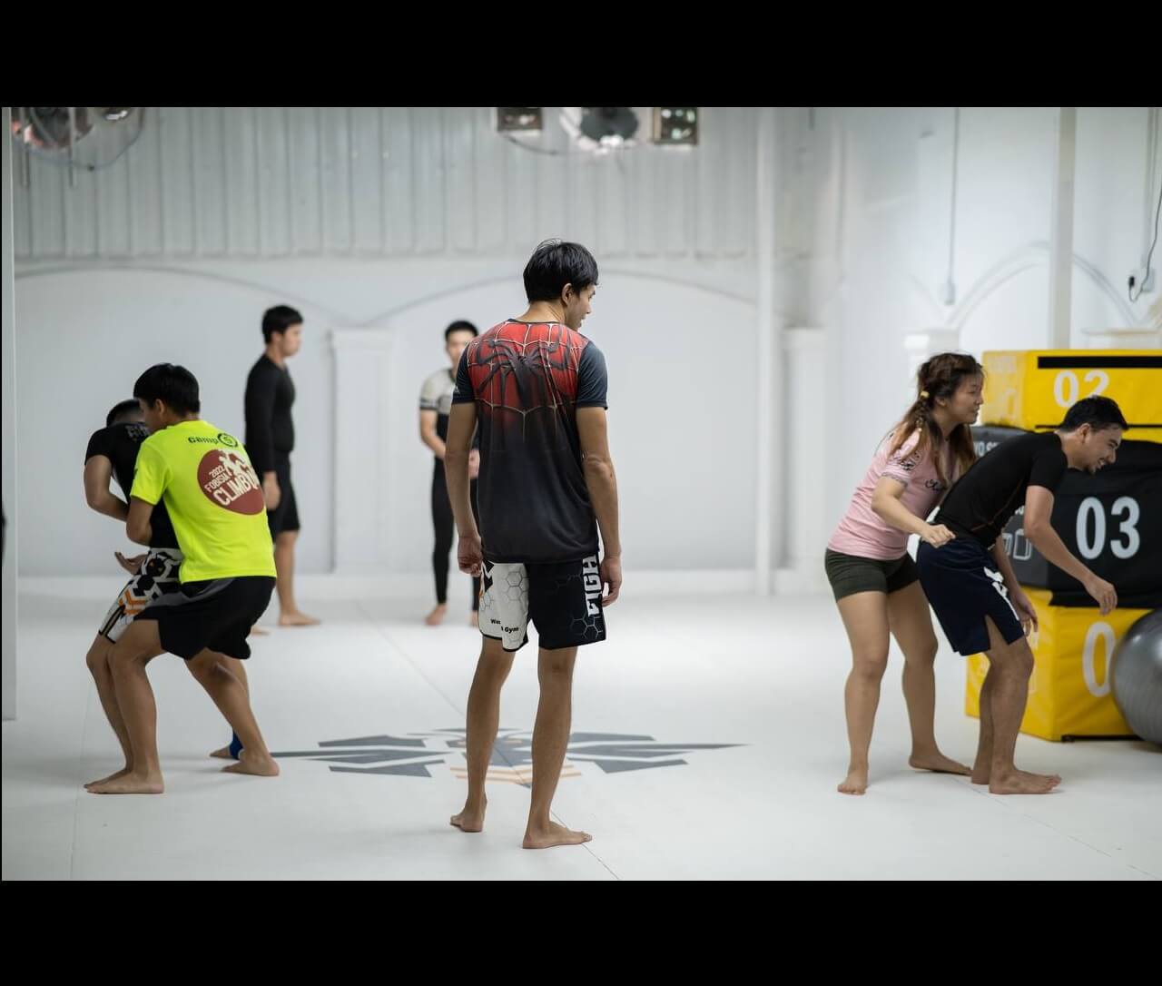 Jiu Jitsu class
